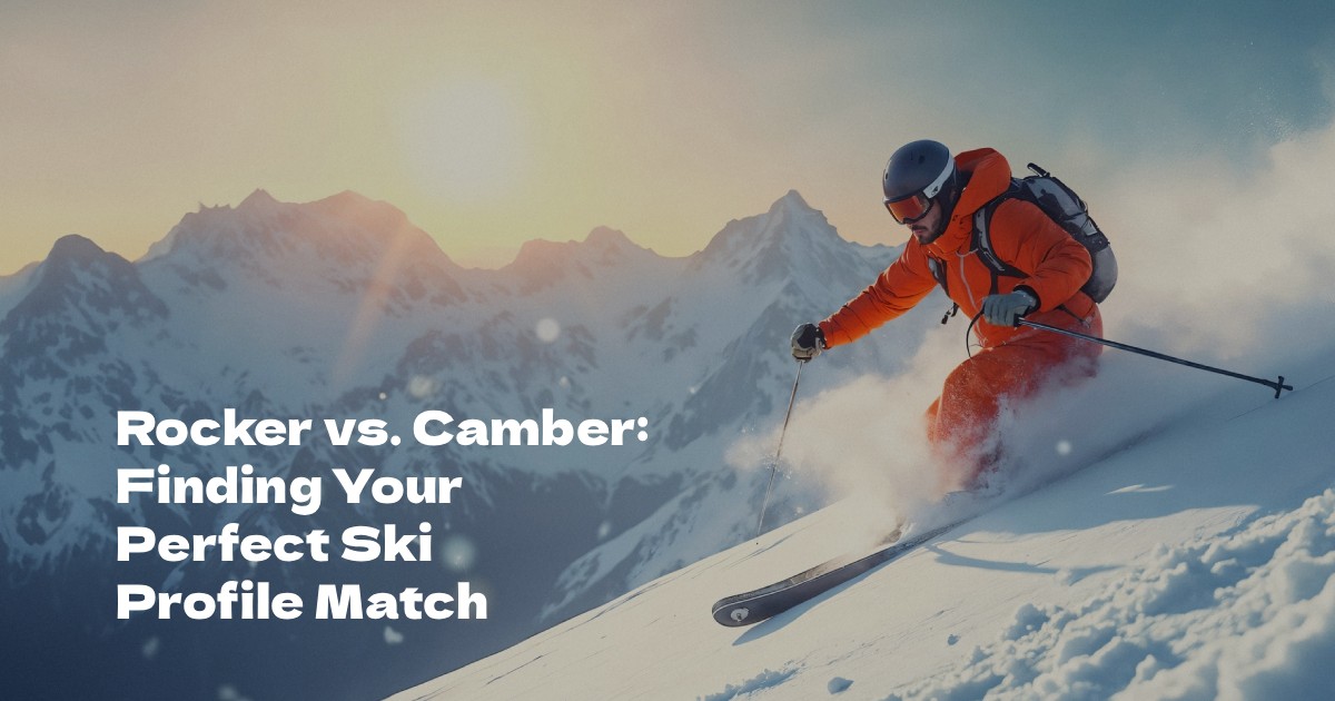 Rocker vs. Camber: Finding Your Perfect Ski Profile Match